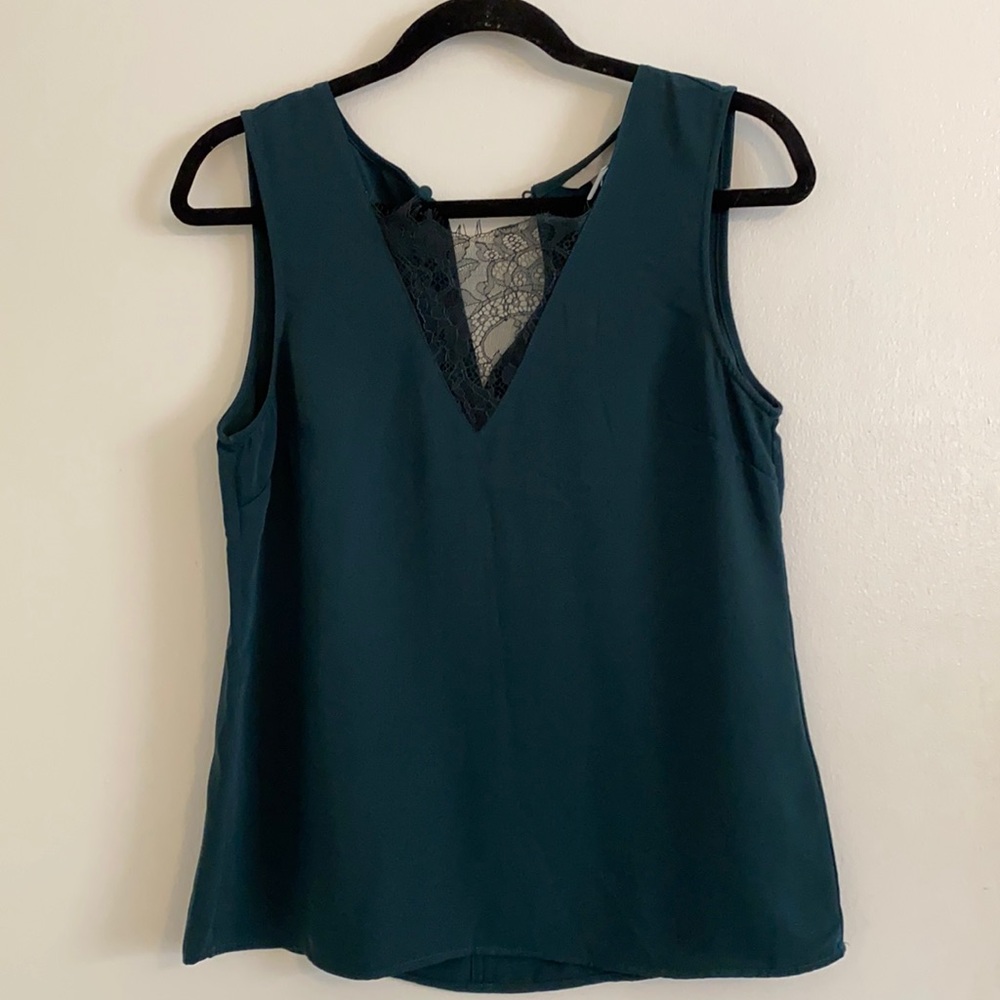 H&M Dark Green Blouse